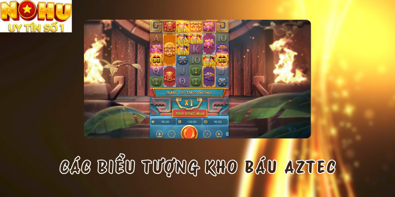 Các biểu tượng Kho Báu của Aztec tại Nổ hũ PG