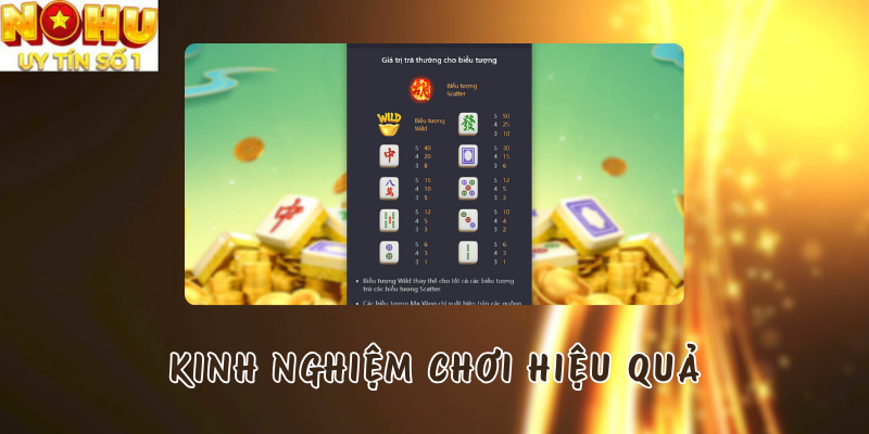 Kinh nghiệm chơi Đường Mạt Chược 2 tại Nổ hũ PG