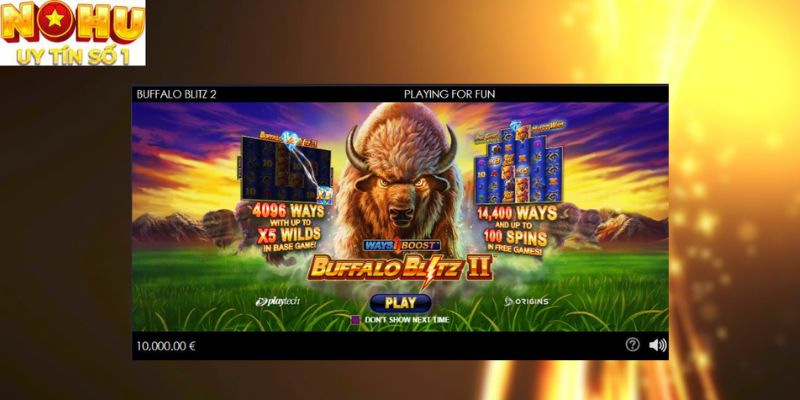 Đánh giá về game slot Buffalo Blitz